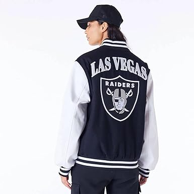 NEW ERA RAIDERS ジャケット ブラック New Era X Alpha Industries Las Vegas Raiders Bomber Jacket